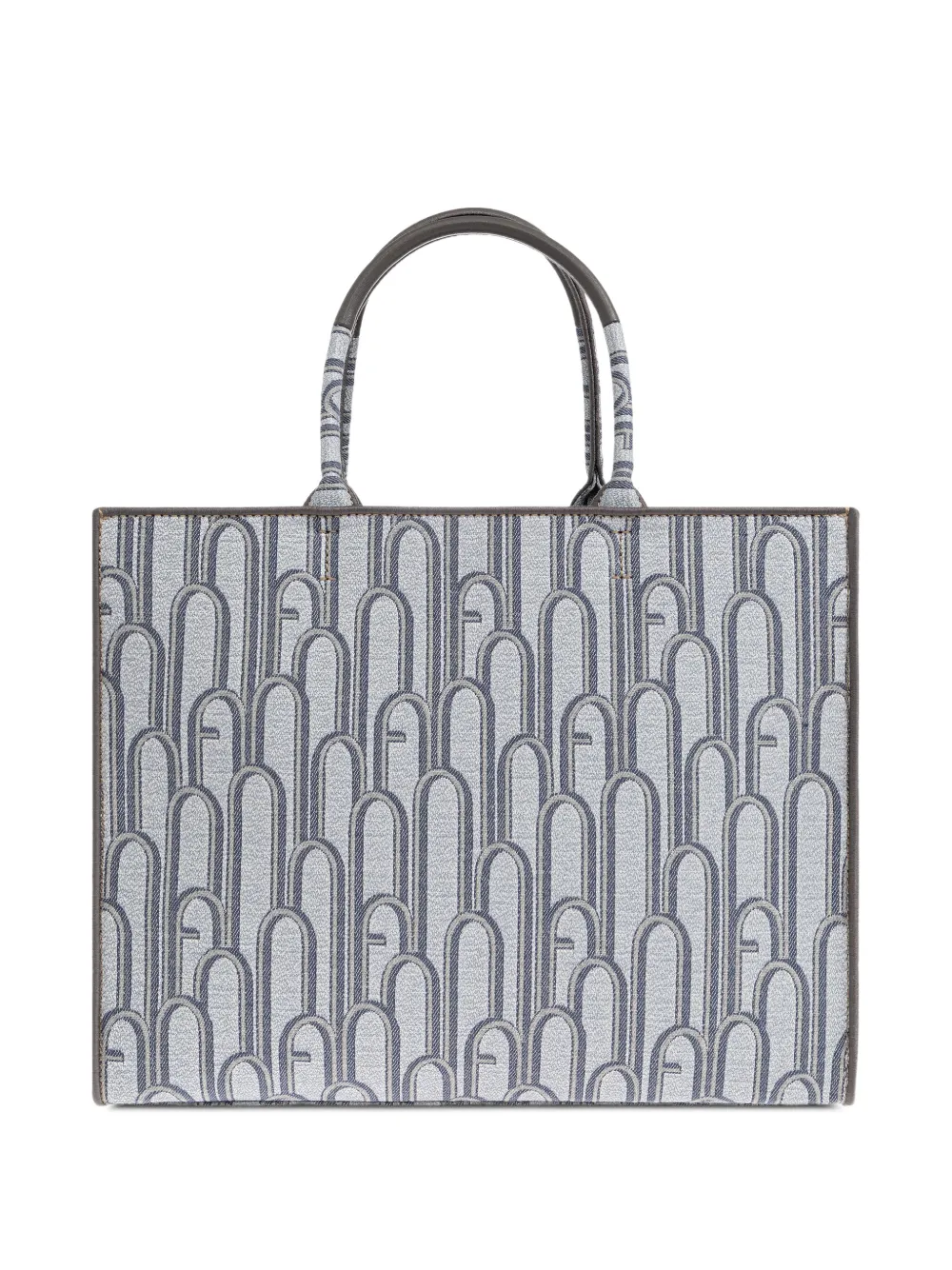 Furla Opportunity shopper met patroon Grijs