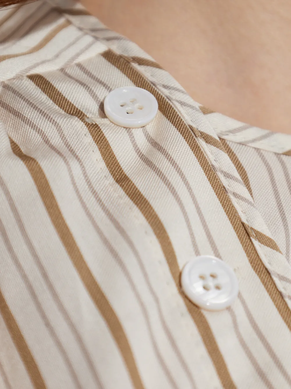 IRO Utenia asymmetrische jurk Beige
