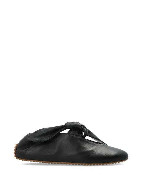 ODISSI Tess knotted leather sneakers