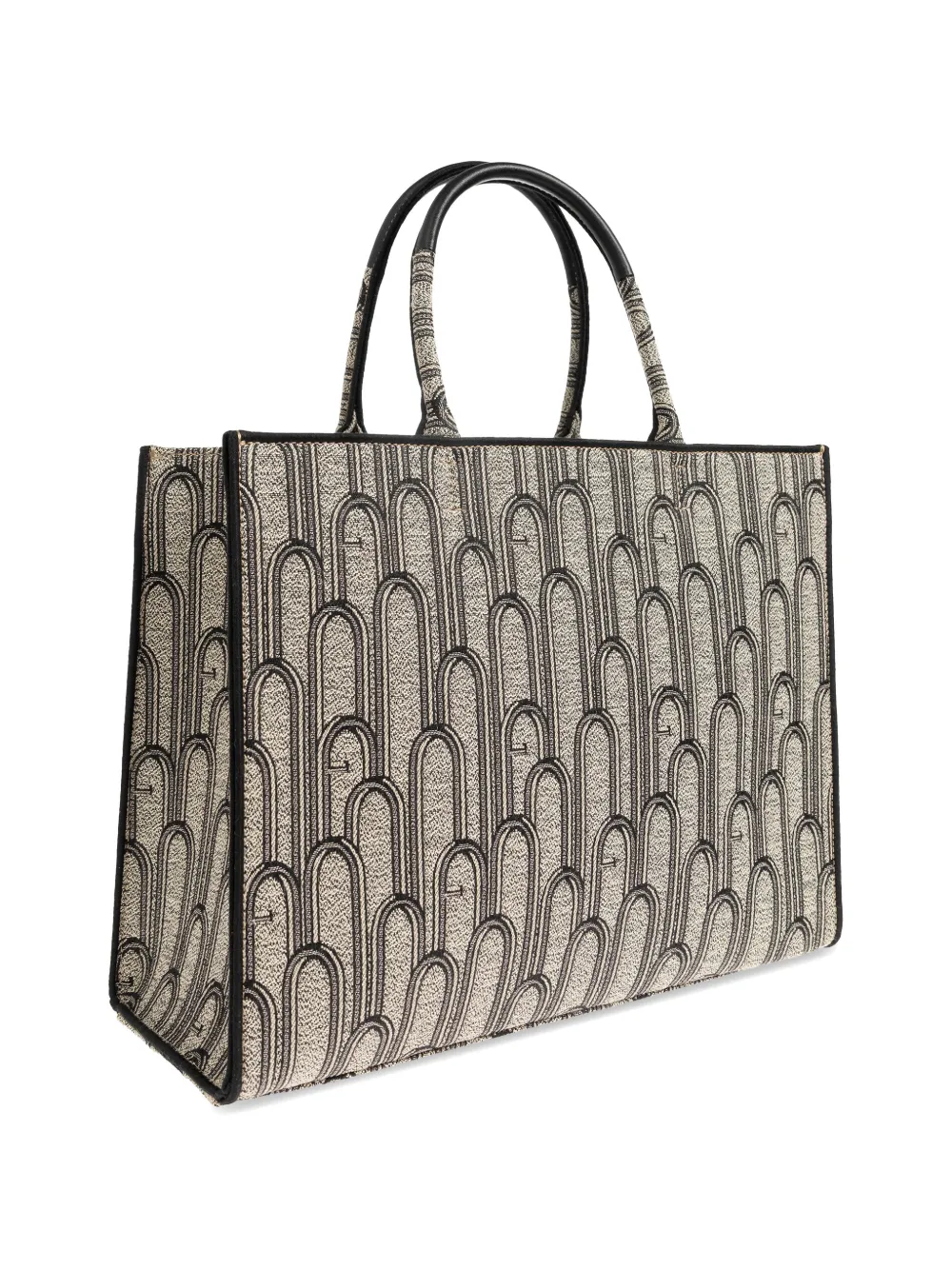  Furla Large Opportunity Patterned Tote Bag - Neutrals 