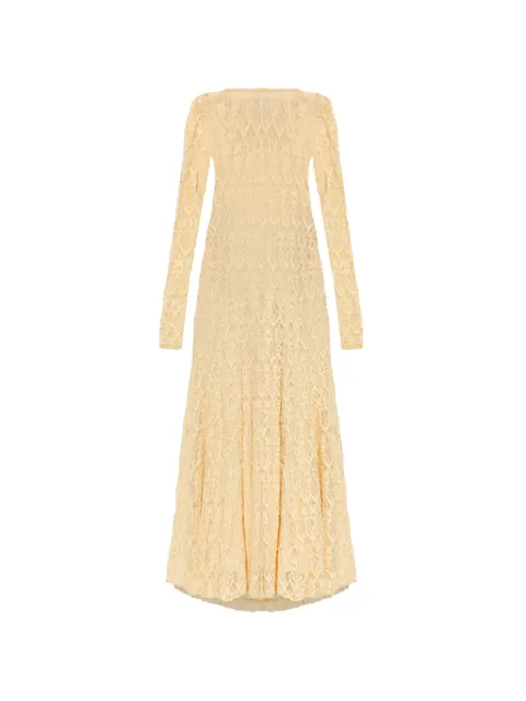 Forte Forte vestido midi manga larga