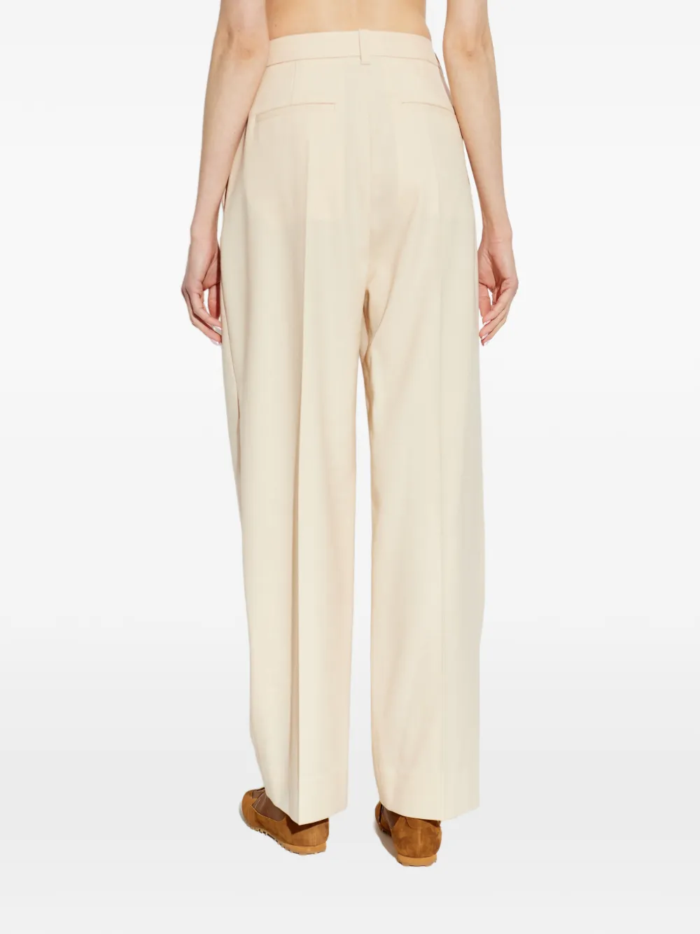 Victoria Beckham Plooibroek Beige