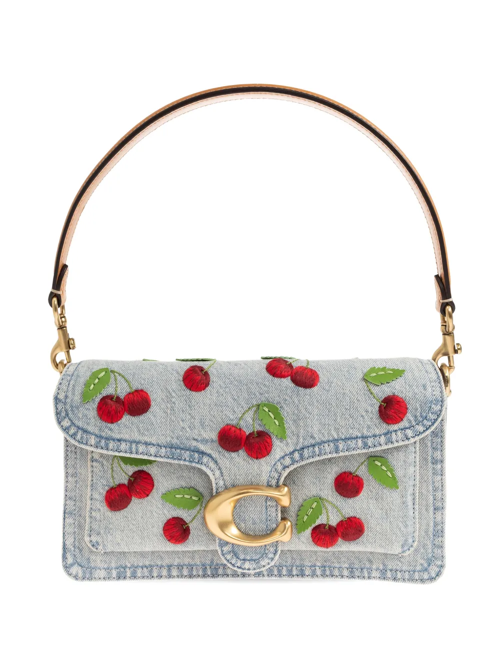 Coach 26 Tabby cherry-embellished shoulder bag - Blu