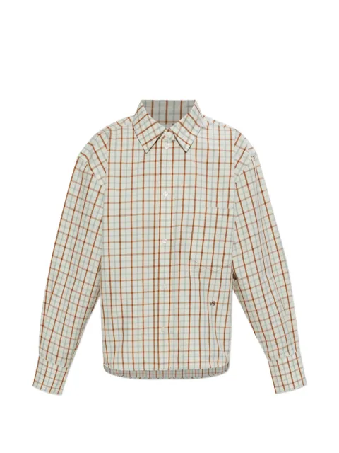 Victoria Beckham check pocket shirt