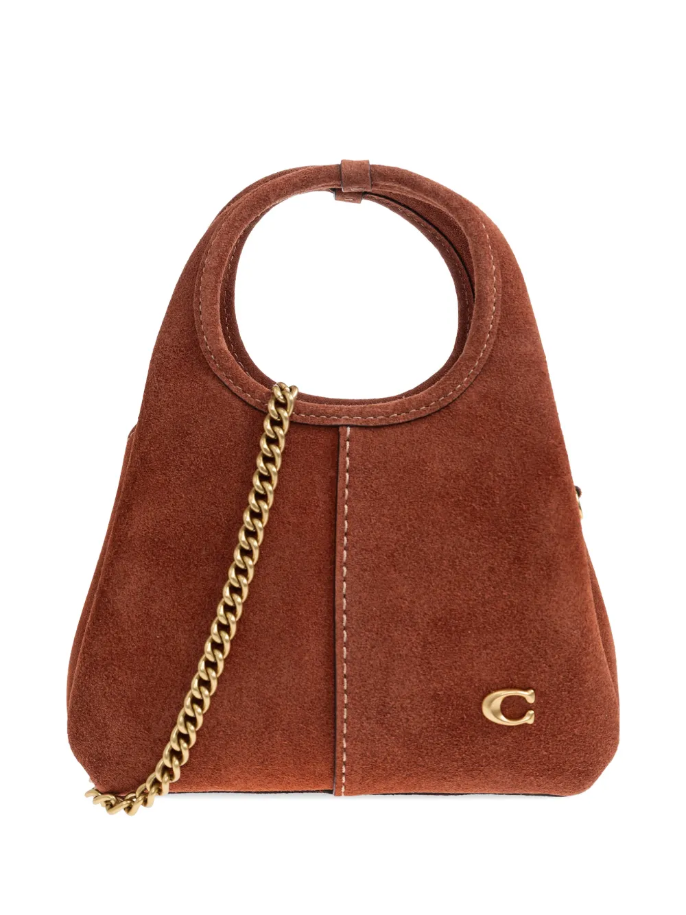 Coach Lana leather tote bag - Marrone