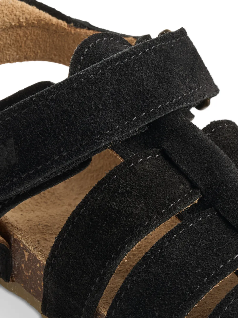 WHEAT Izzy sandalen Zwart