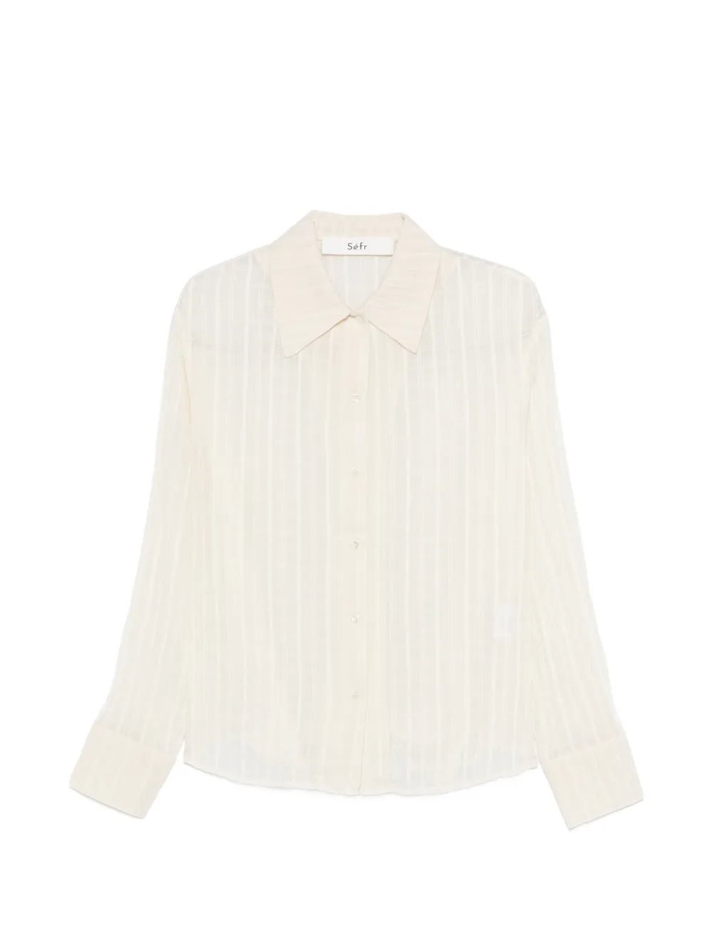 Séfr Imogen cotton shirt - Neutrals