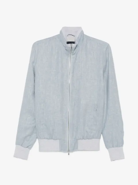 Arte Antwerp blue bomber jacket