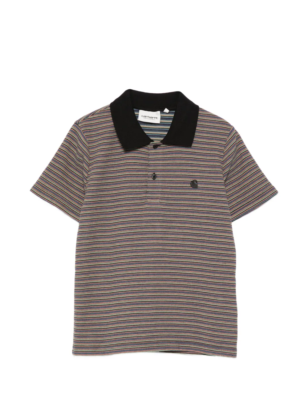 Carhartt WIP Dion striped polo shirt - Viola