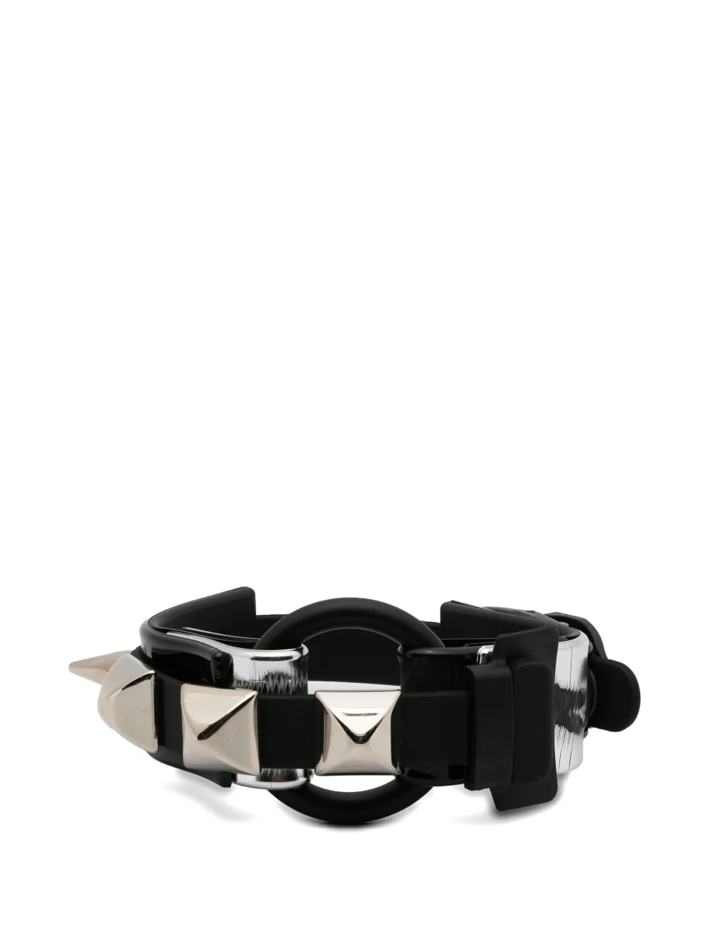 Innerraum stud-embellished spike bracelets - Argento