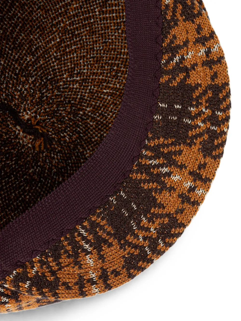 Kangol New Heritage platte pet Bruin