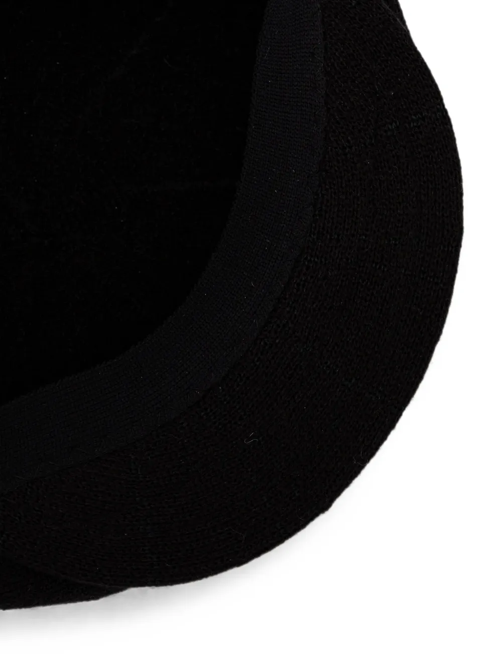 Kangol Baret met pompon Zwart