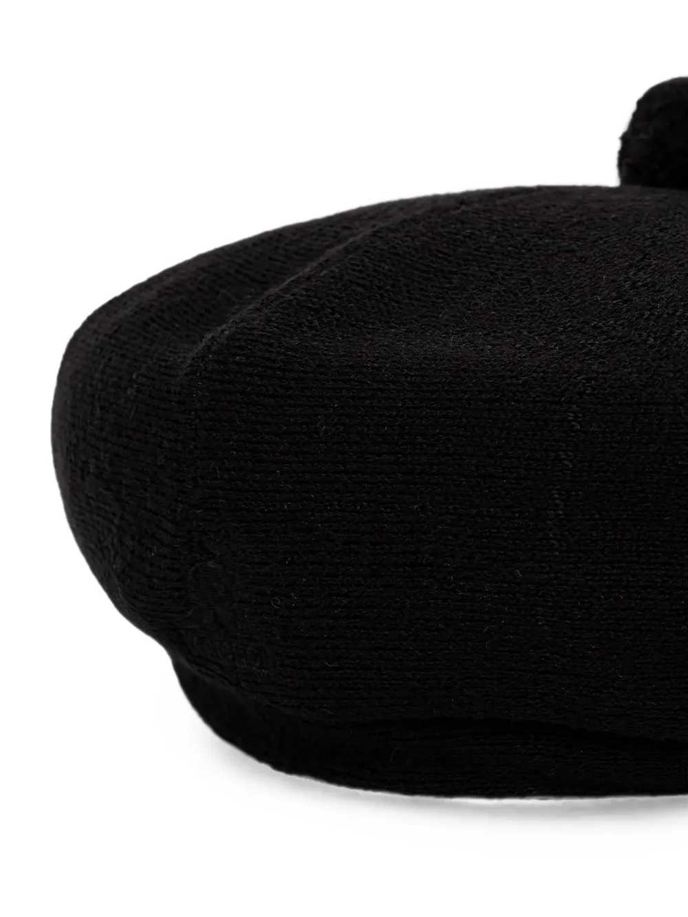 Kangol Baret met pompon Zwart