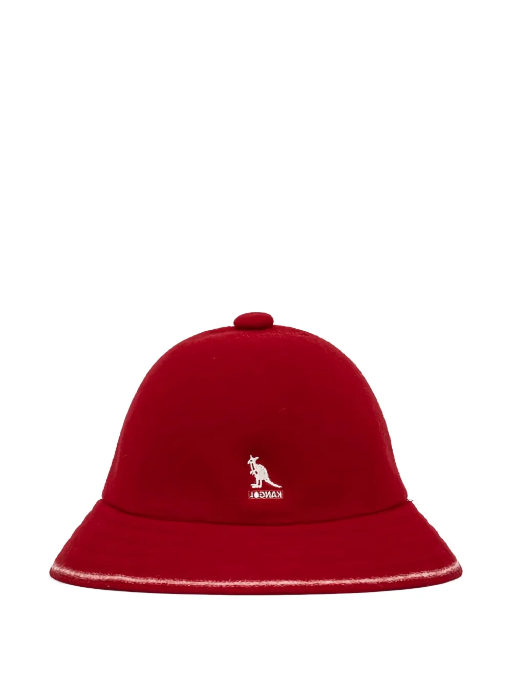 Kangol logo-detail bucket hat - Rosso