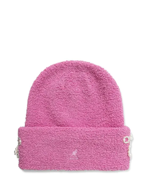 Kangol pearl-bow beanie hat