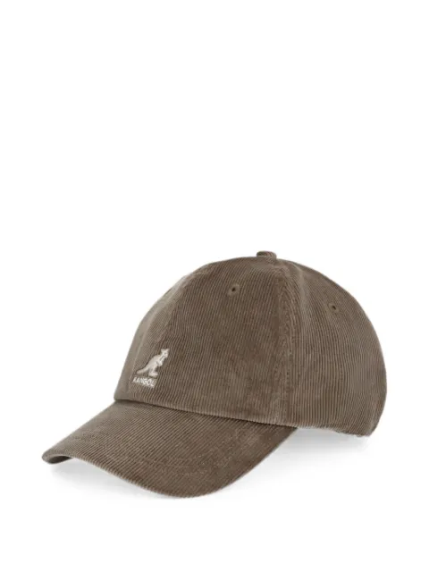 Kangol gorra de béisbol de pana con logo bordado
