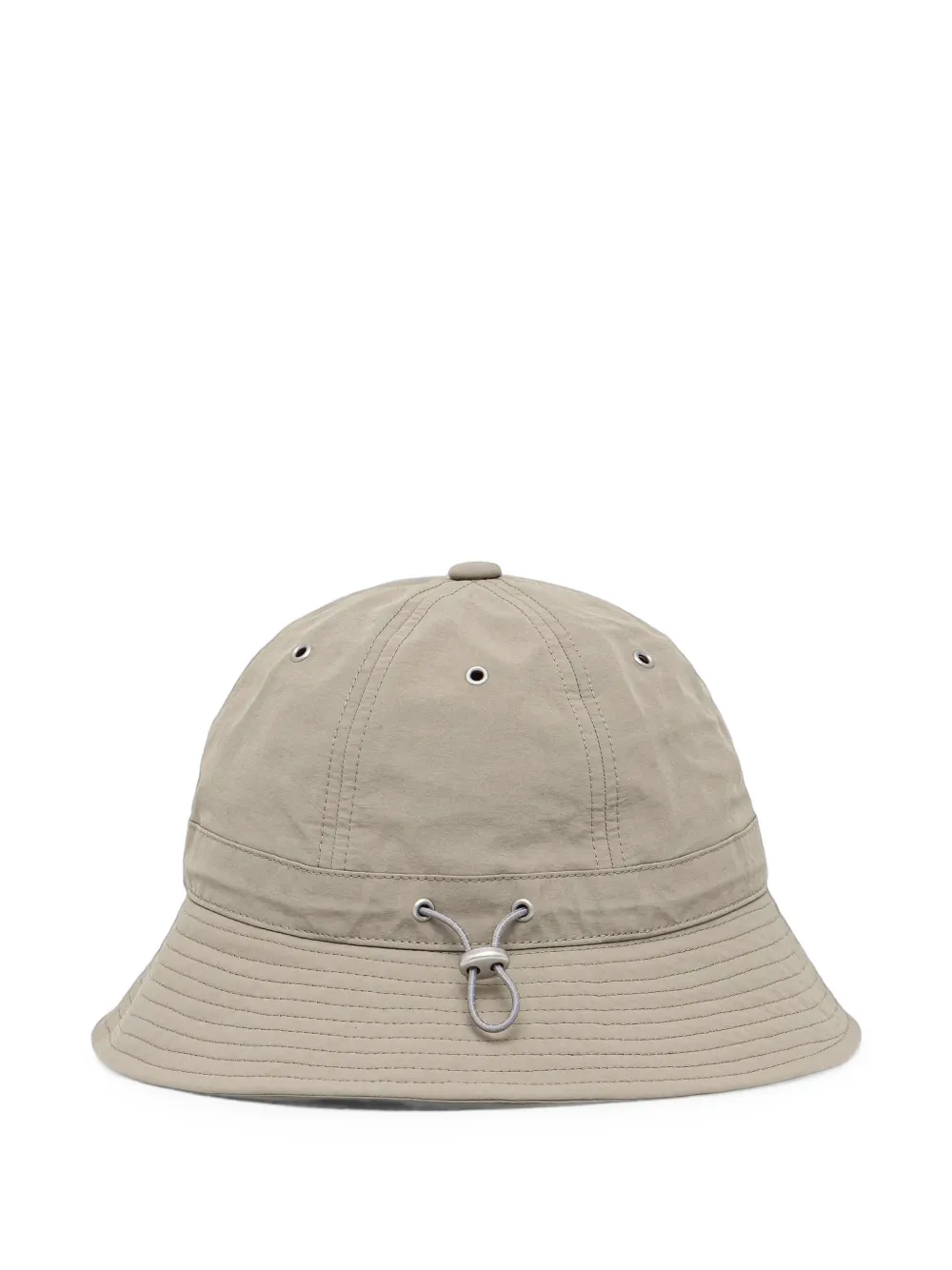Kangol Vissershoed met logopatch Beige