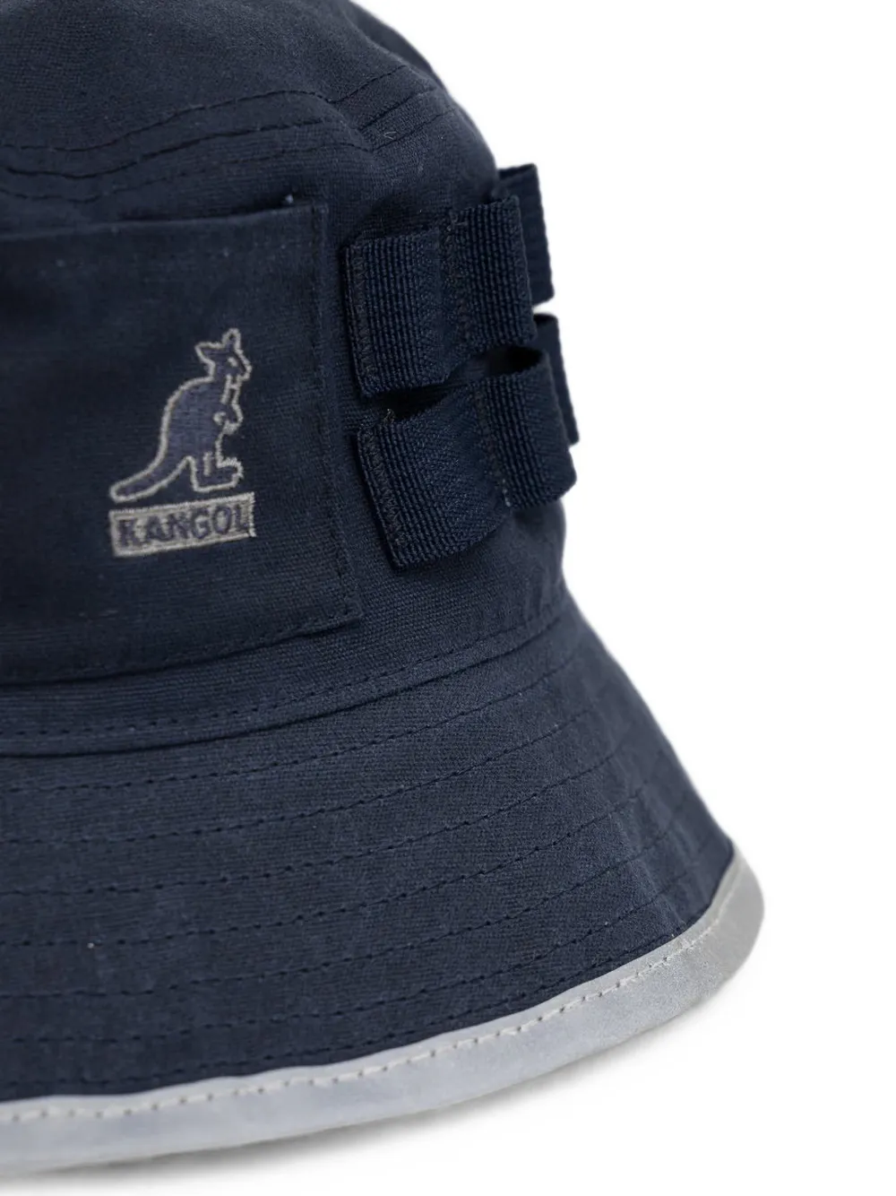 Kangol Vissershoed met logo Blauw