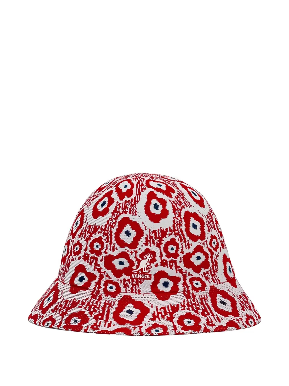 Kangol floral-pattern bucket hat - Rosso
