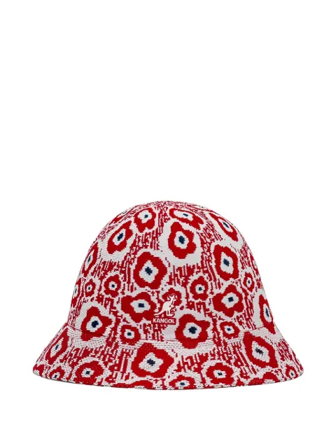 Kangol floral-pattern bucket hat