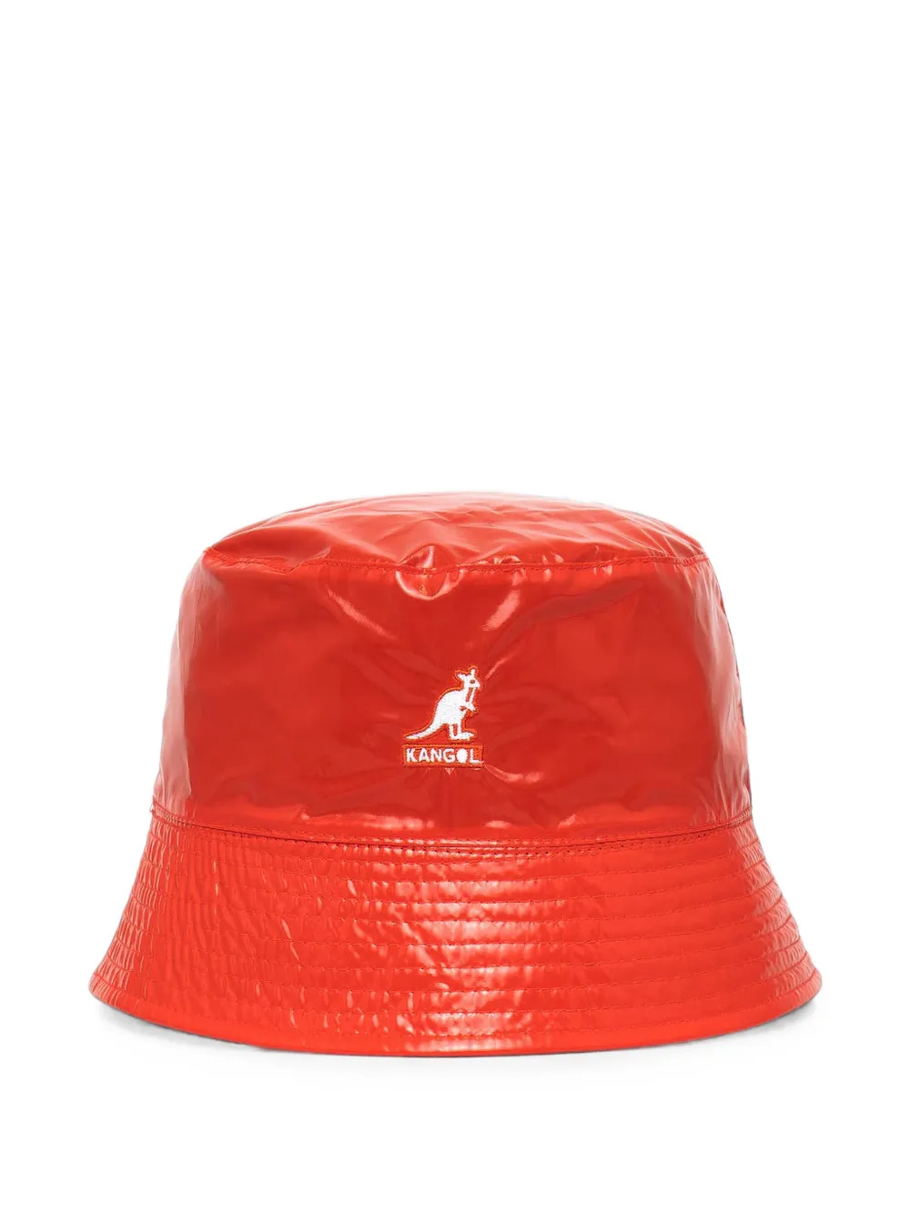 Kangol Cappello bucket con applicazione logo - Rosso