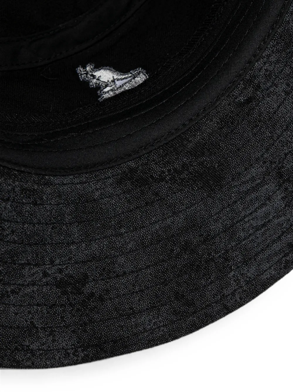 Kangol Salvaged Outdoor logo-detail sun hat Zwart