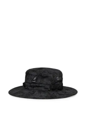 Kaptain Sunshine x Barbour Caped Cap | Black | FARFETCH