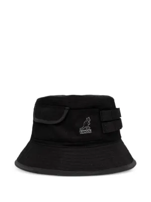 STONE  バケットハット コンパスロゴ Stone Island Compass Logo Bucket Hat | Black | FARFETCH
