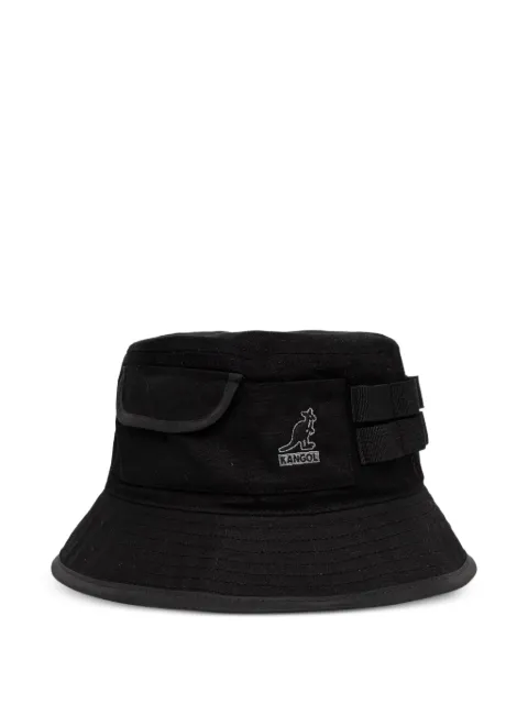 Kangol logo-embroidered bucket hat