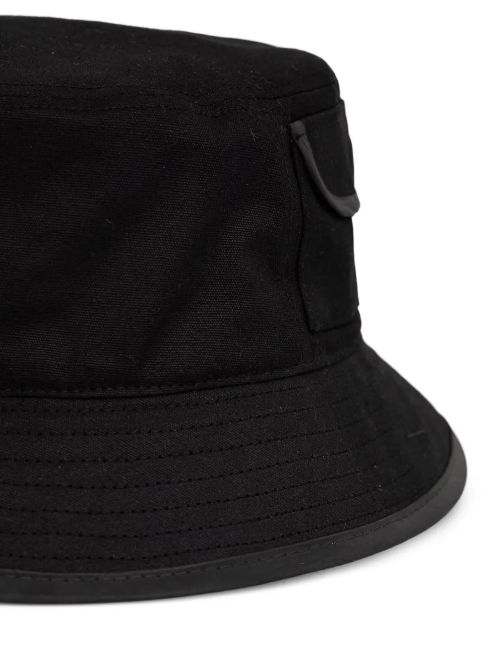 Kangol Vissershoed met geborduurd logo Zwart
