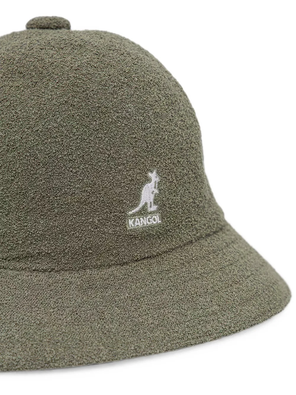 Kangol Badstof vissershoed Groen