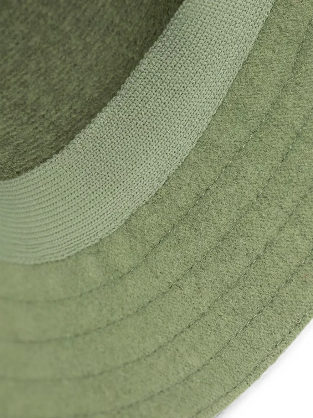 Kangol Hoed met geborduurd logo Groen