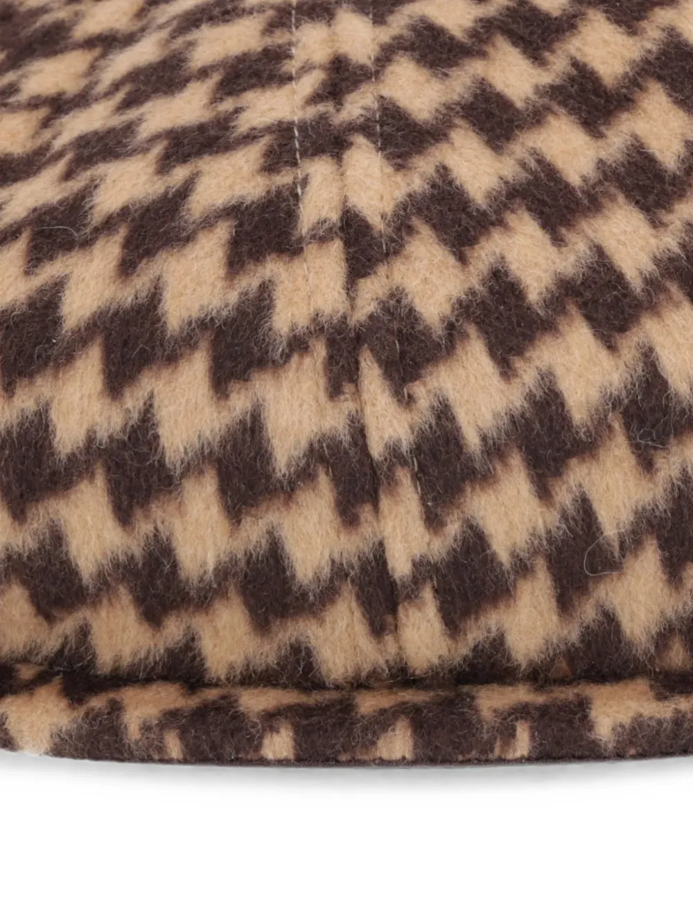 Kangol Patterned Beret In Brown