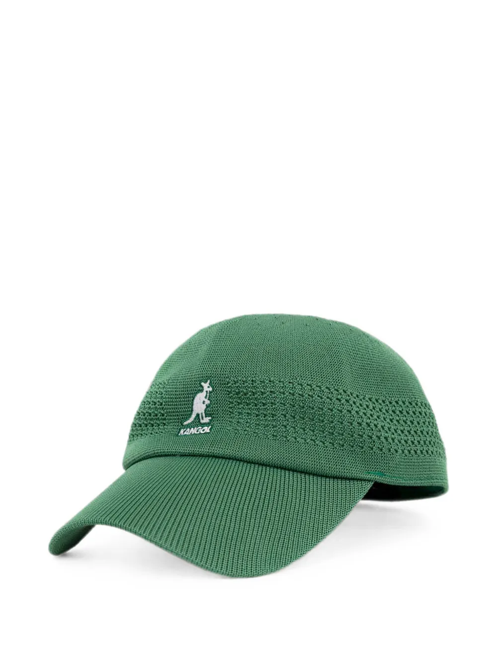 Kangol Logo-detail Baseball Cap In Green