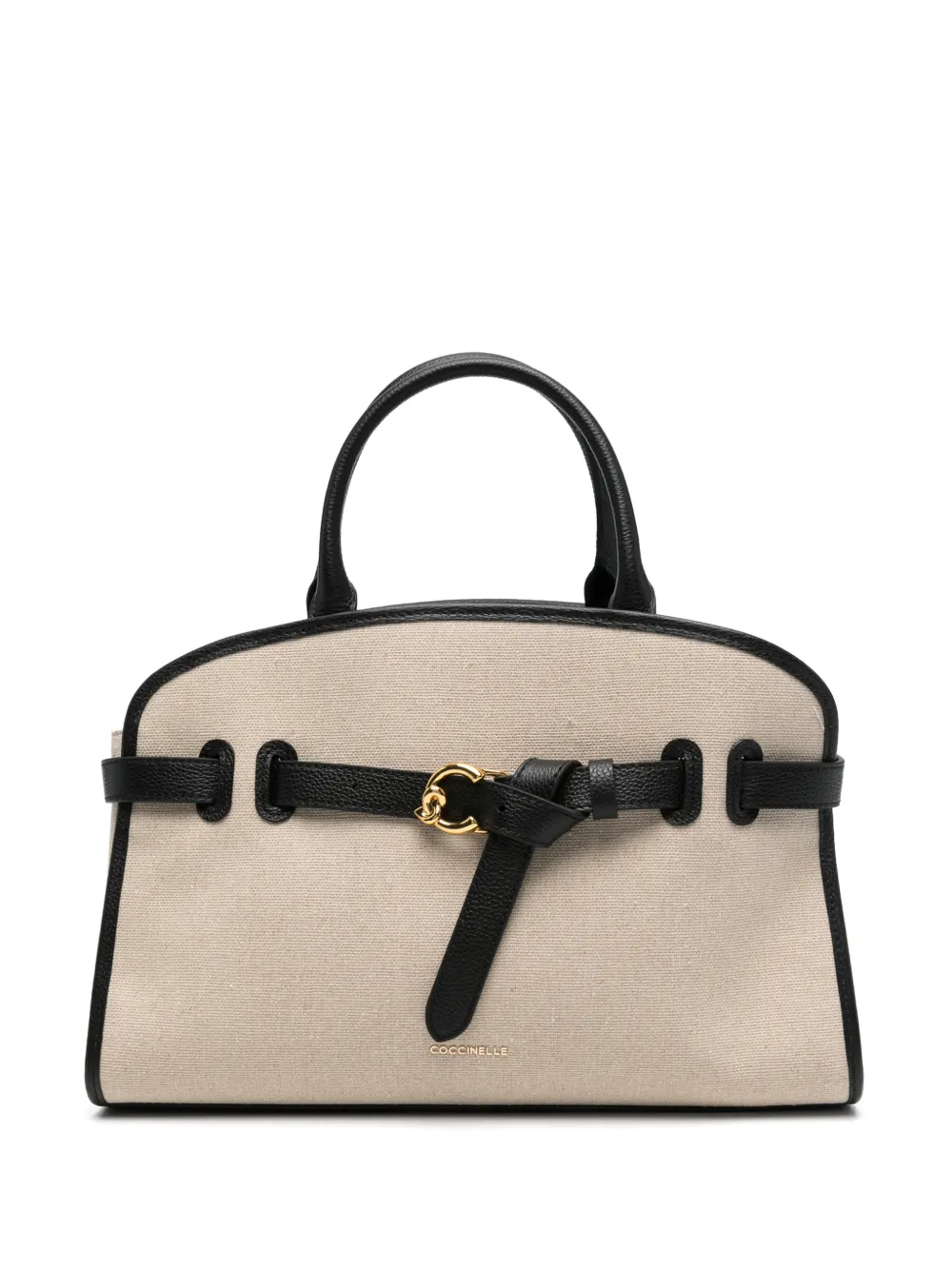 Coccinelle medium Sabine leather-trim tote bag - Toni neutri