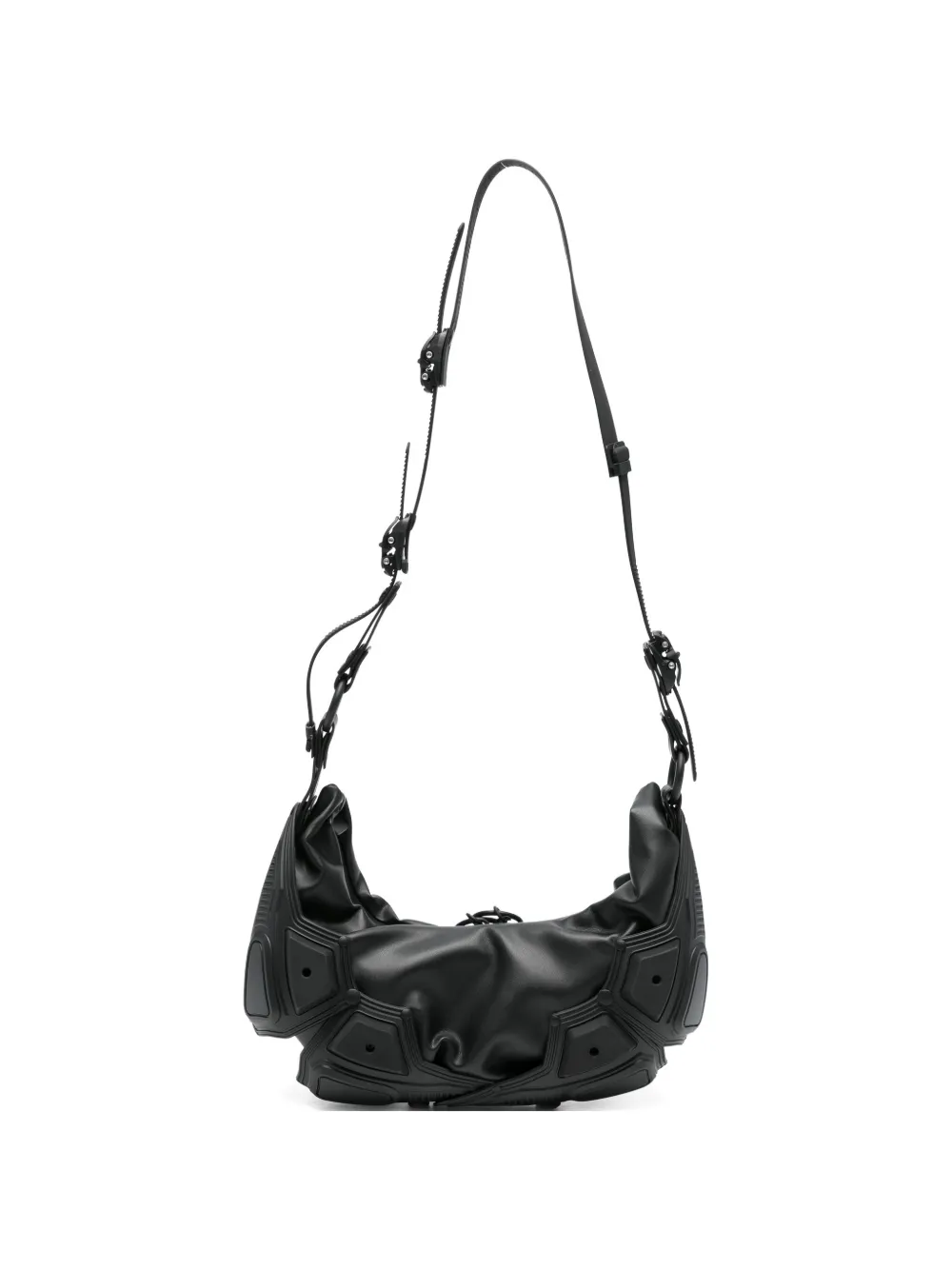 Innerraum small Object 02 panelled shoulder bag - Nero