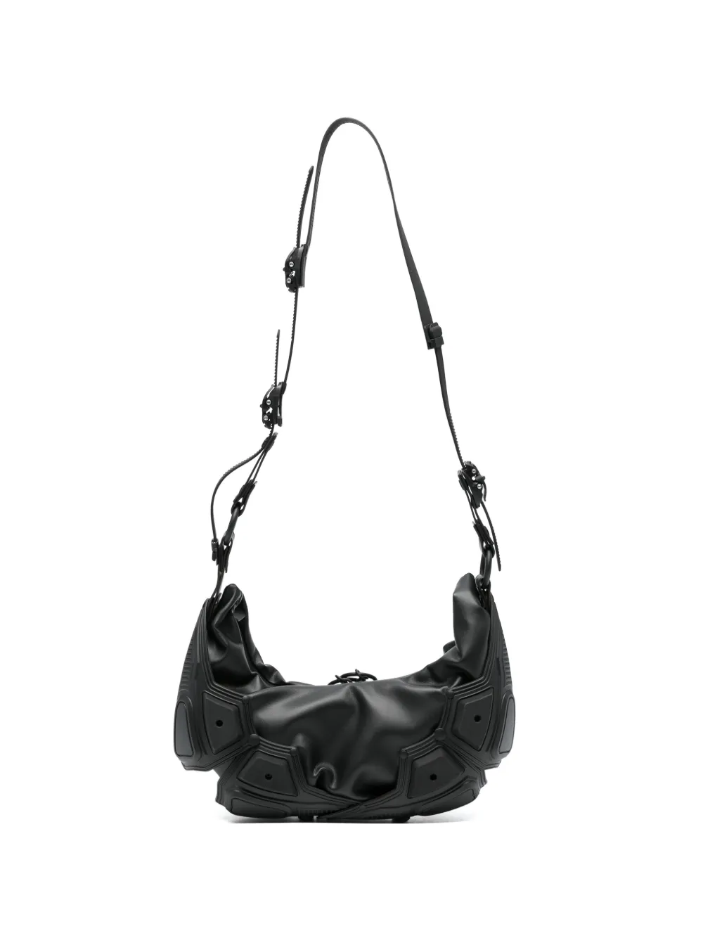 Innerraum small Object 02 panelled shoulder bag - Nero