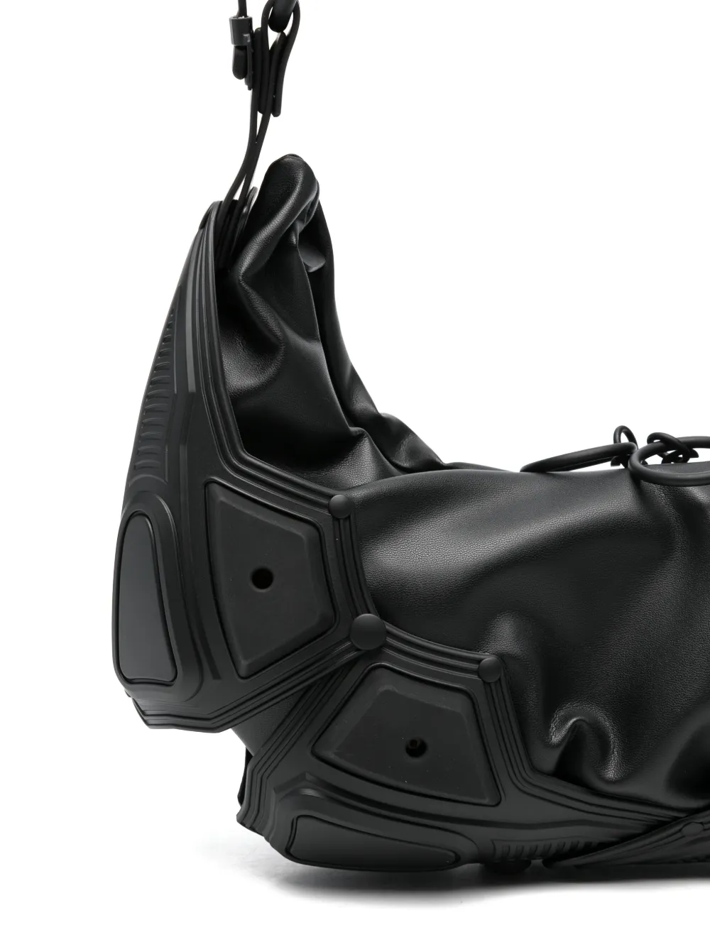 Innerraum Kleine Object 02 schoudertas met vlakken Zwart