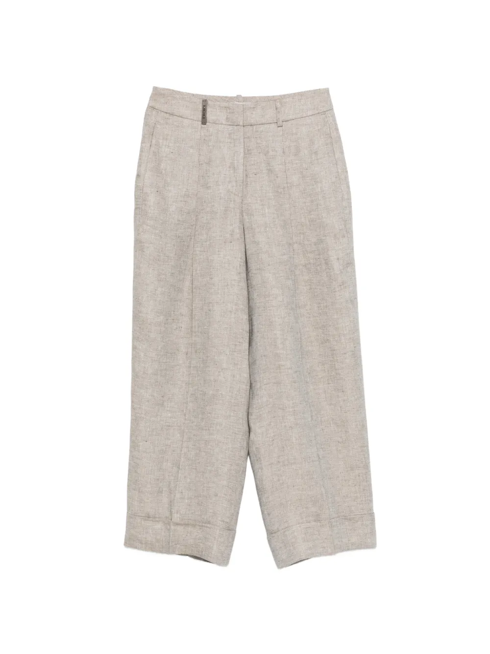 Peserico Pantaloni con risvolto - Toni neutri