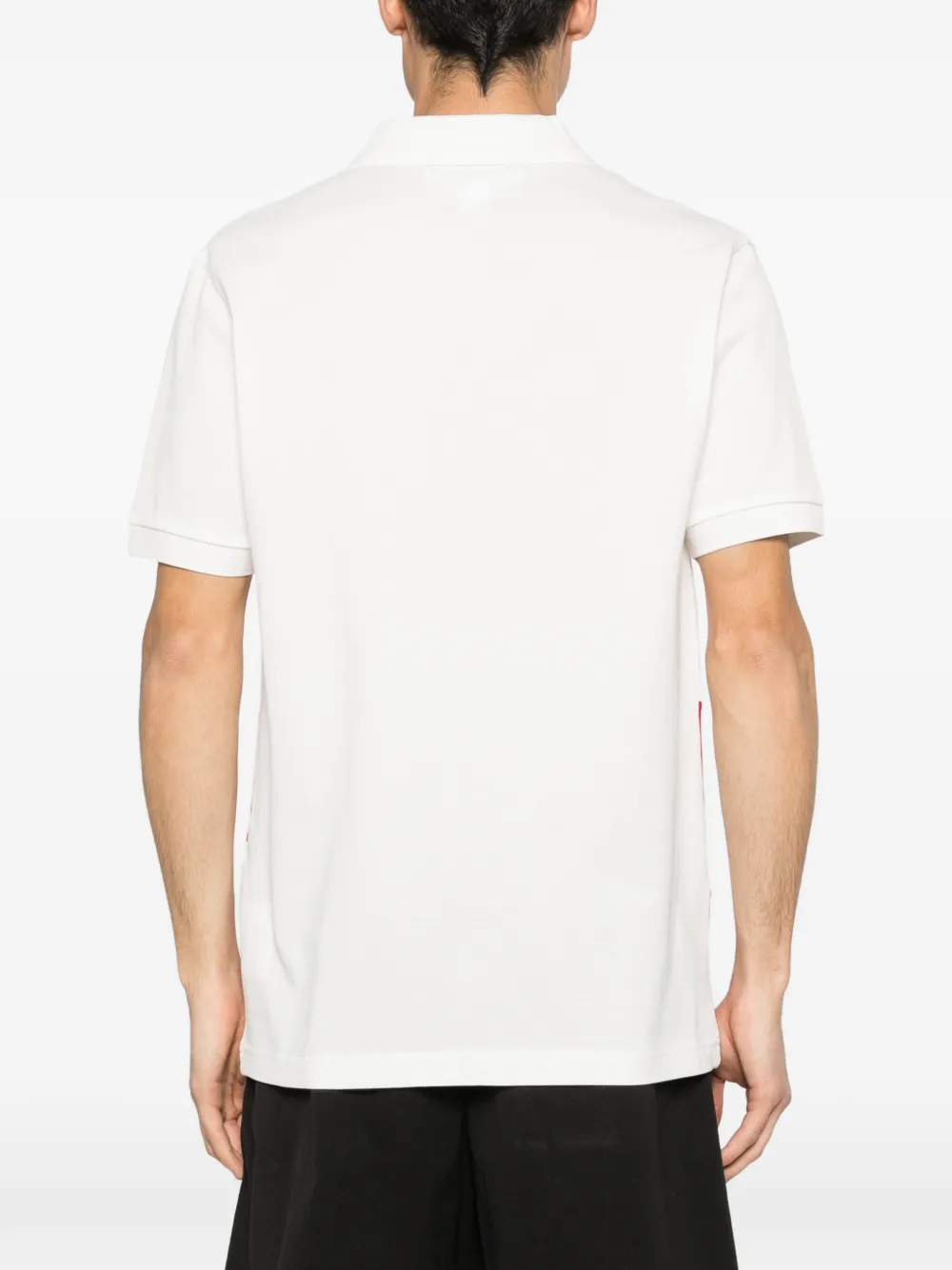 Comme Des Garçons Shirt Gestreept poloshirt Wit