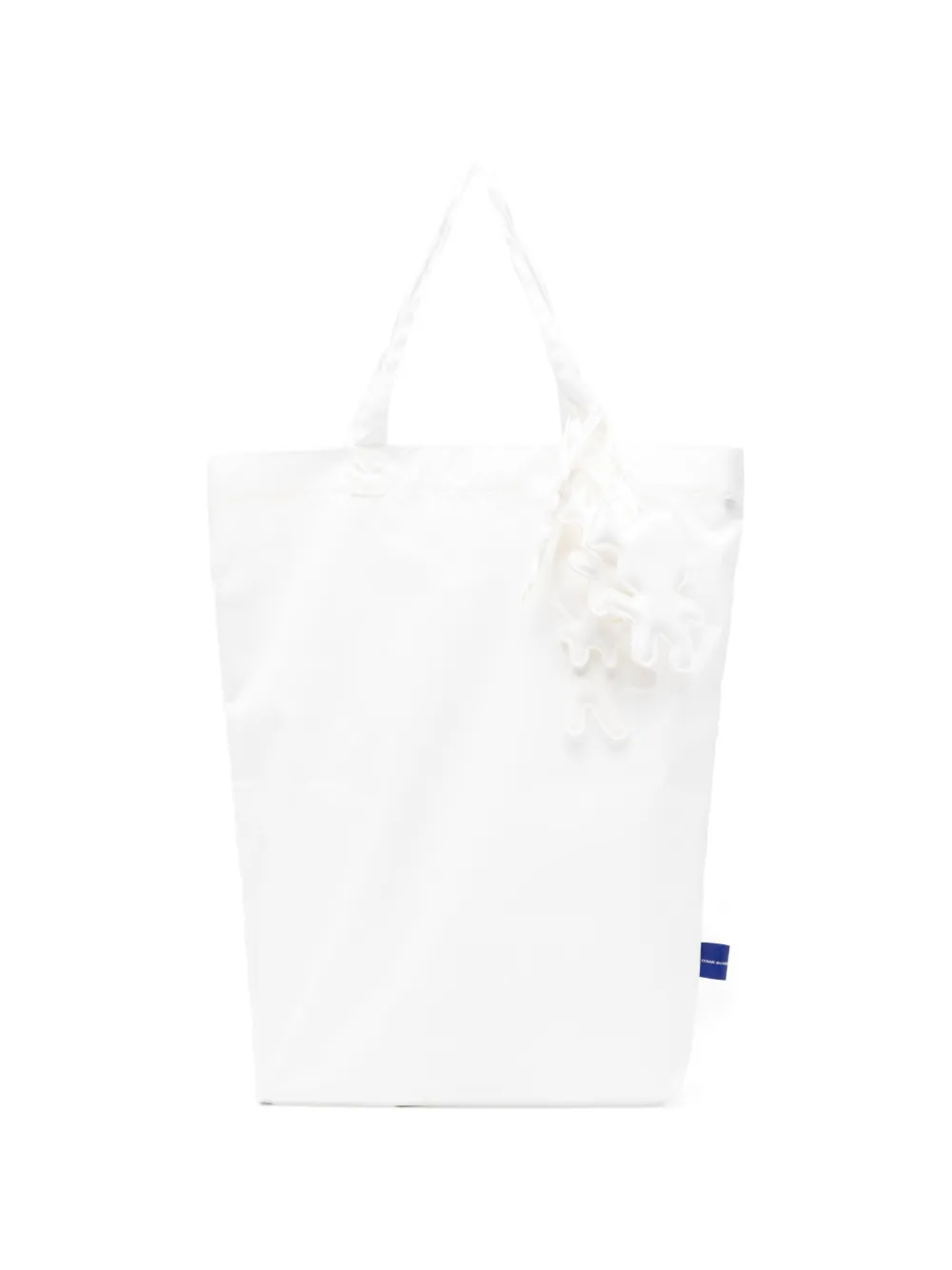 Comme Des Garçons Shirt appliqué tote bag - Bianco
