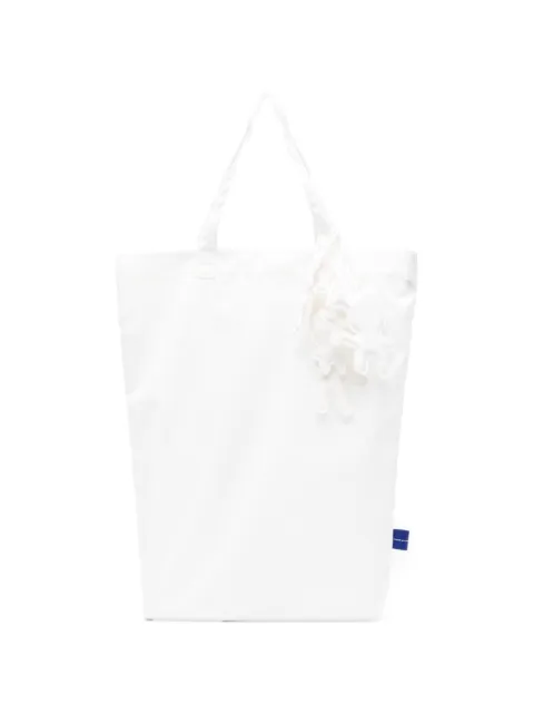 Comme Des Garçons Shirt appliqué tote bag