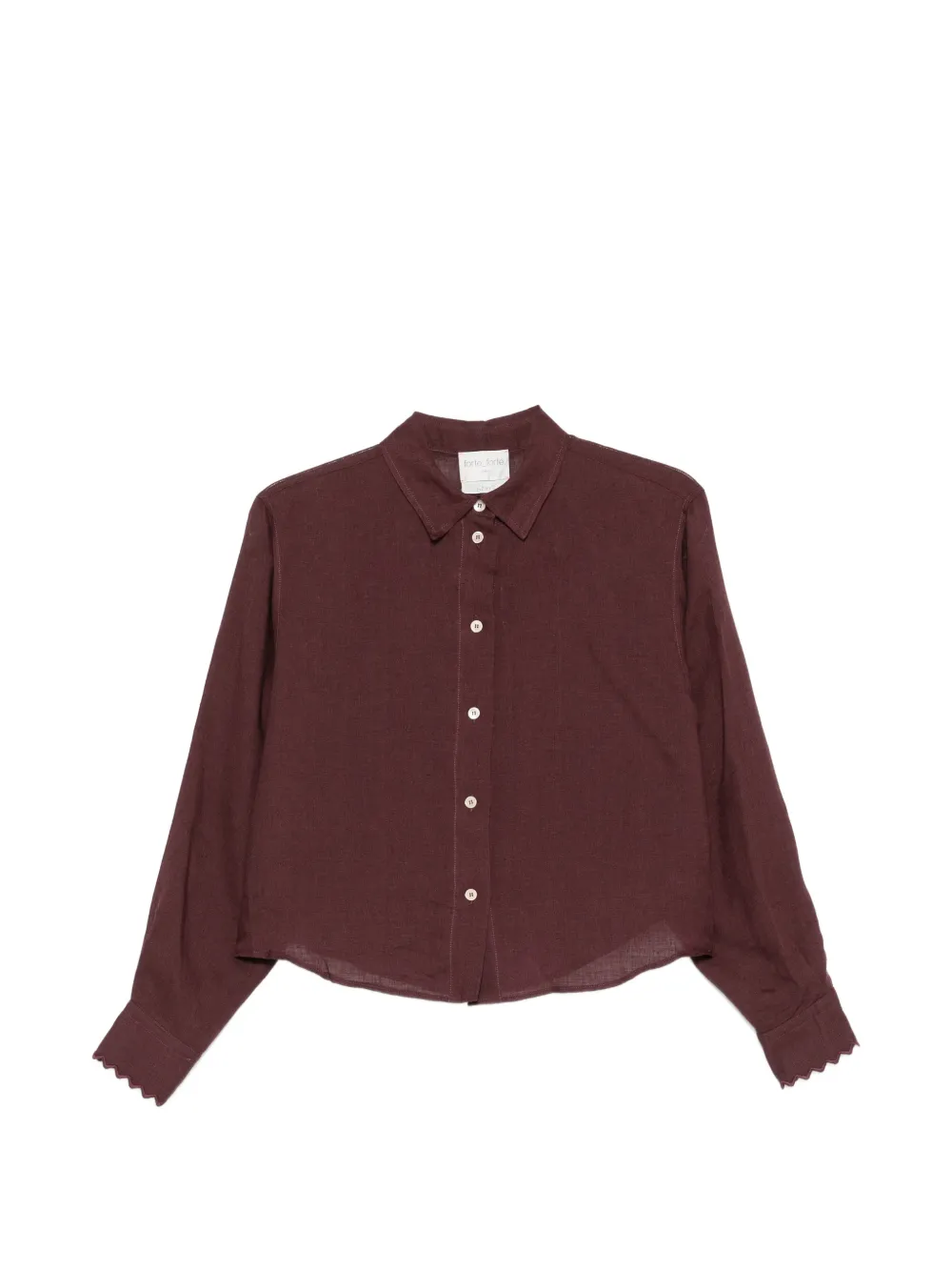 Forte Forte buttoned shirt - Rot
