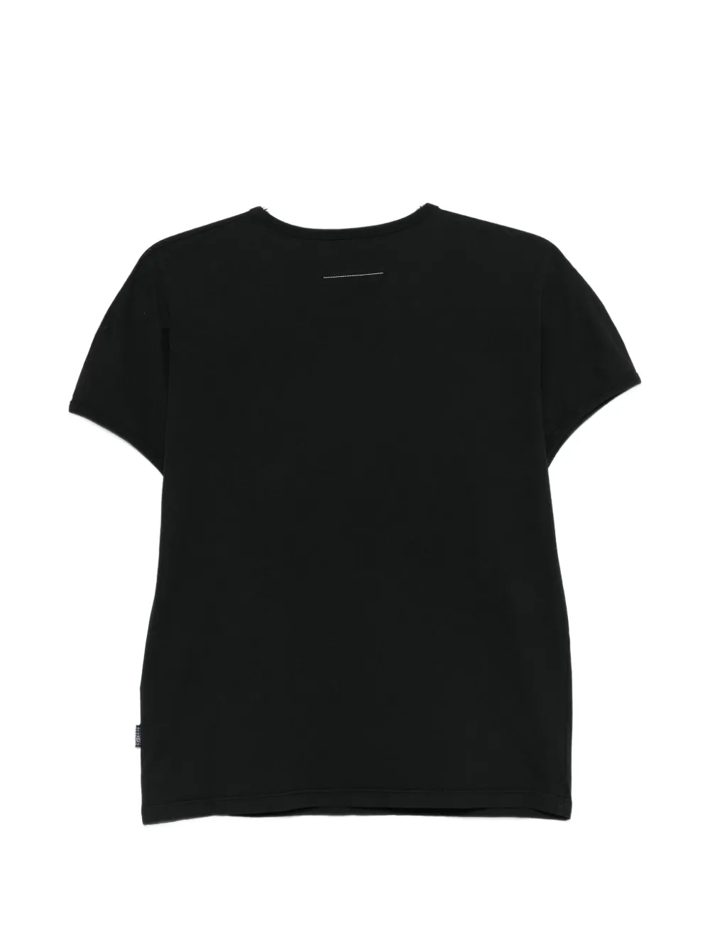 MM6 Maison Margiela T-shirt met letters Zwart
