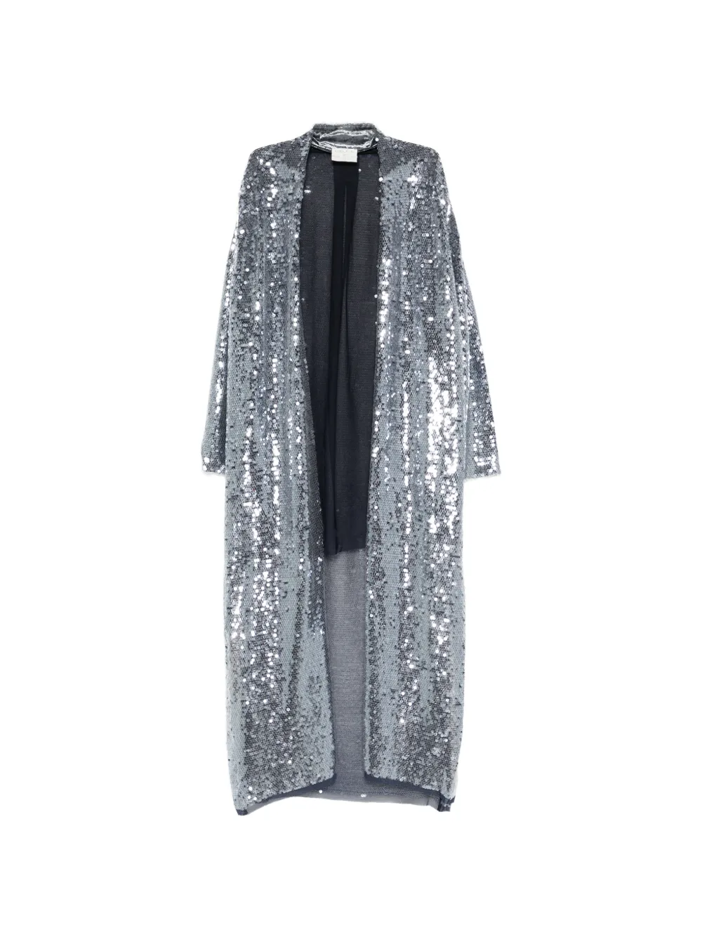 Forte Forte sequin-embellished coat - Blu
