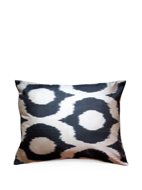 Les-Ottomans ikat-print cushion