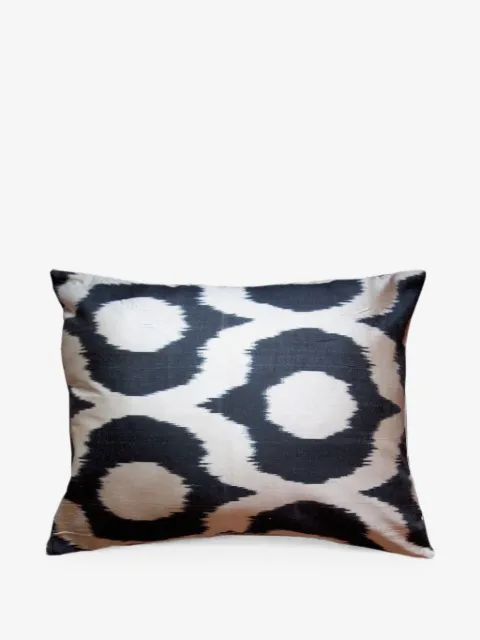 Les-Ottomans ikat-print cushion