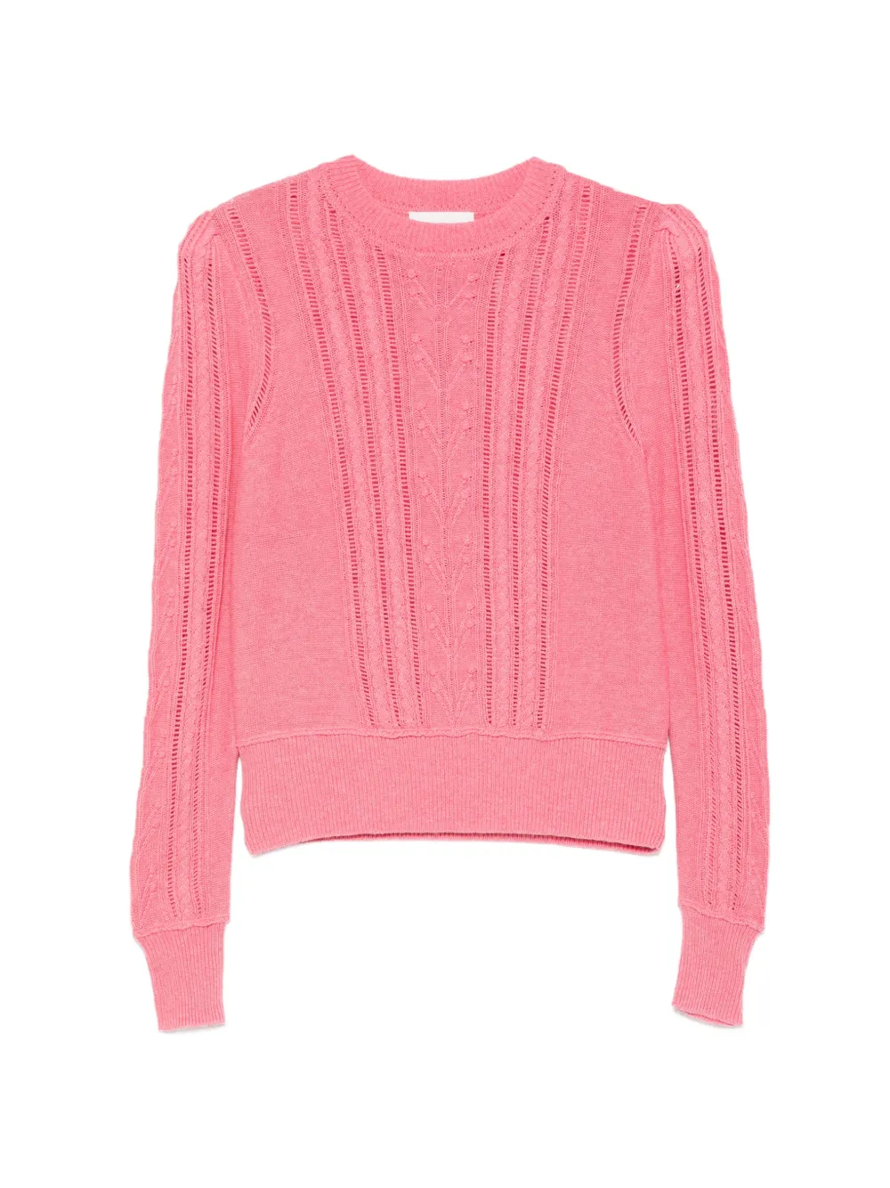 MARANT ÉTOILE ruffled sweater - Rosa