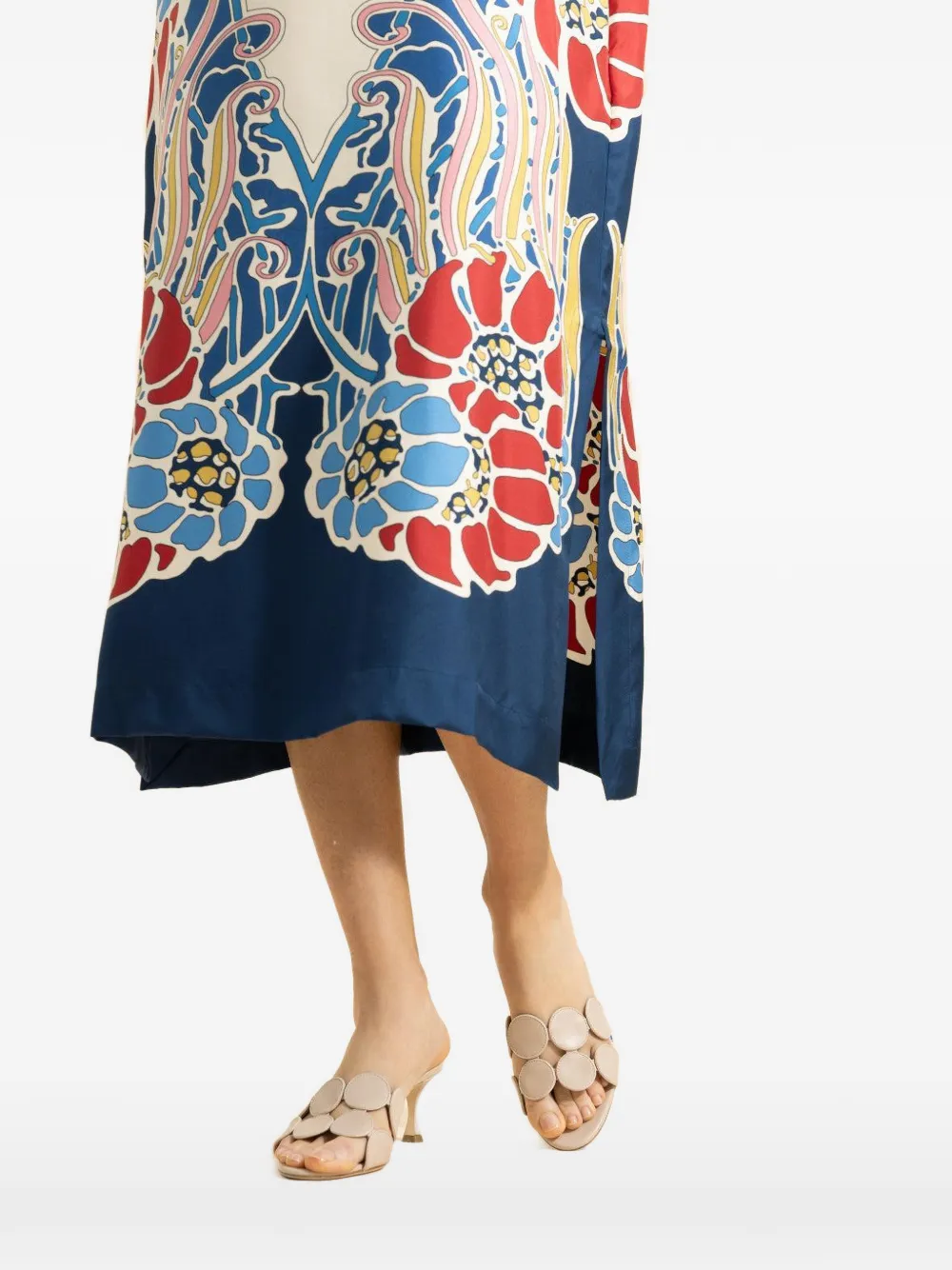 Manolo Blahnik Haribal sandalen Beige