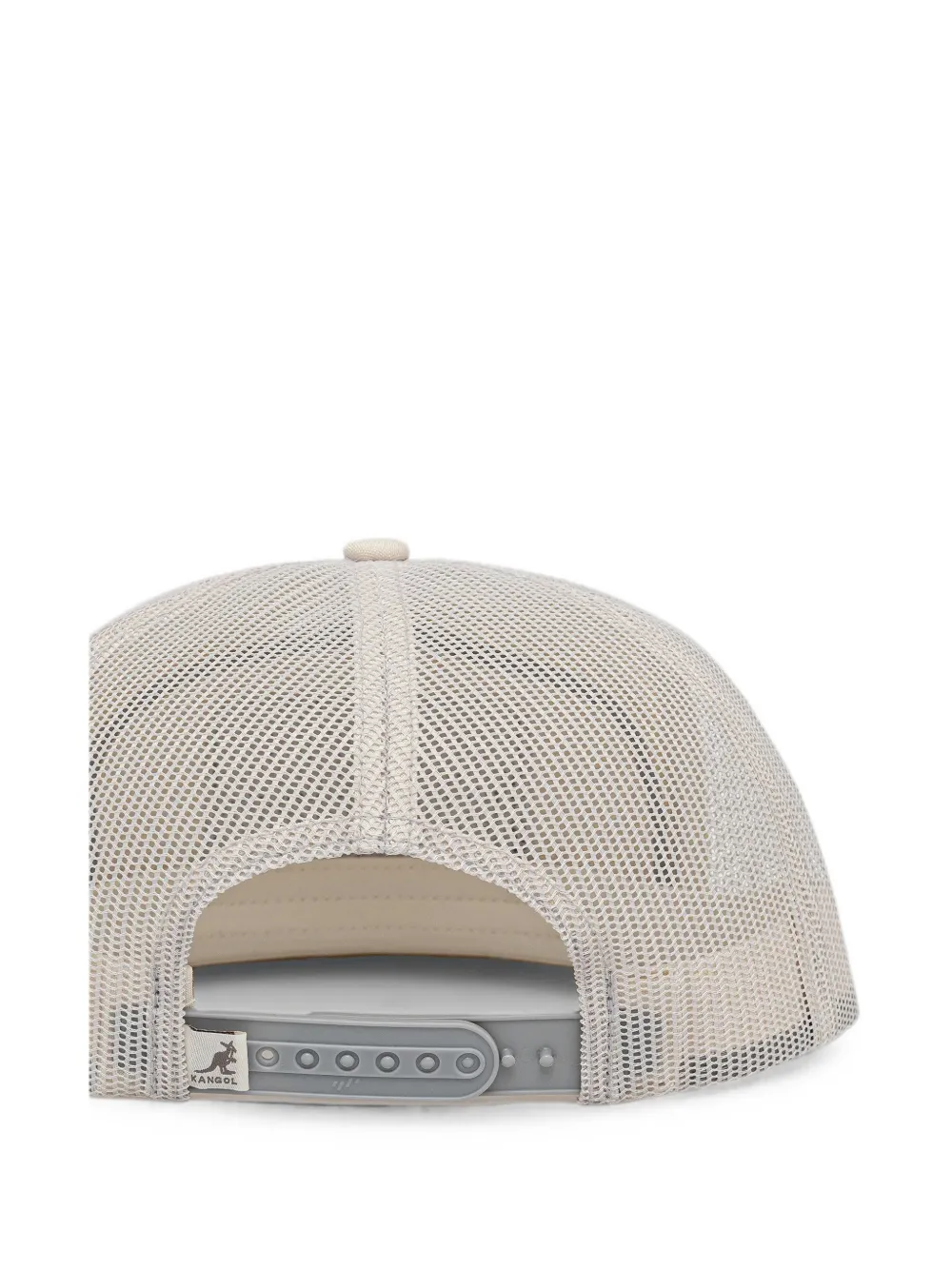 Kangol Honkbalpet met mesh vlakken Beige